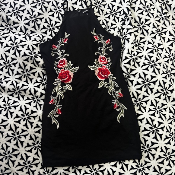 Black short dress - Picture 2 of 4